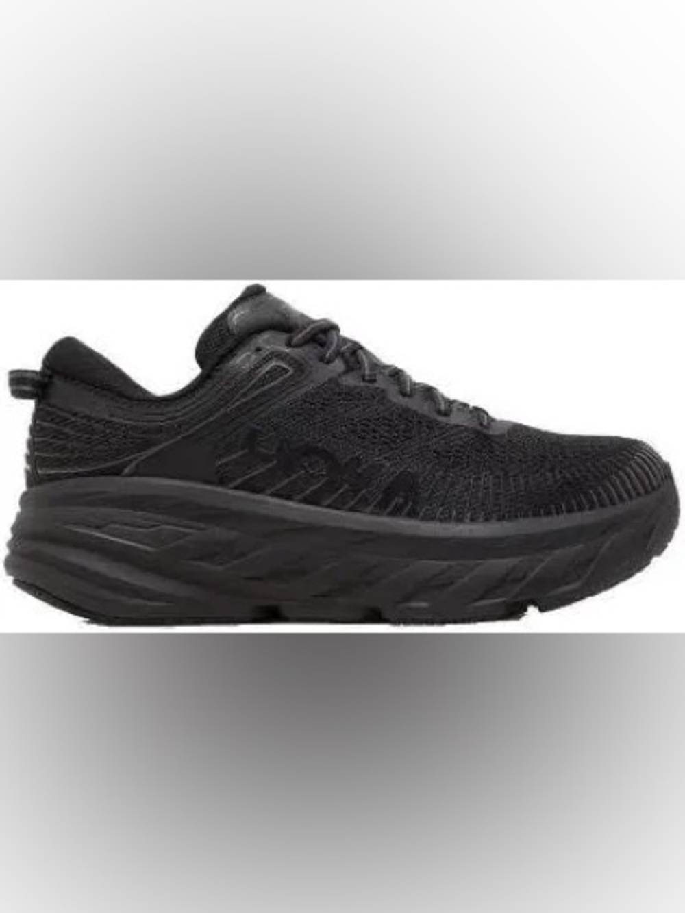 Hoka Bondi 7 black size 9 new in box